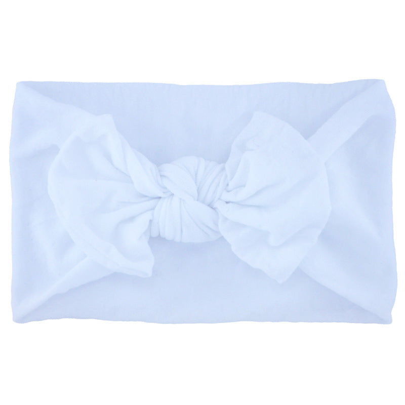 Super Stretchy Soft Knot Headbands With Hair Bows Head Wrap Hair Accessories For Newborn Baby Girls Infant Toddlers Kids