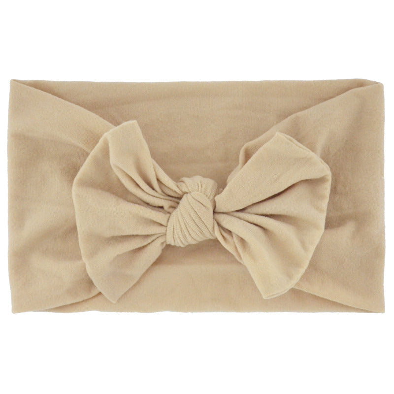 Super Stretchy Soft Knot Headbands With Hair Bows Head Wrap Hair Accessories For Newborn Baby Girls Infant Toddlers Kids