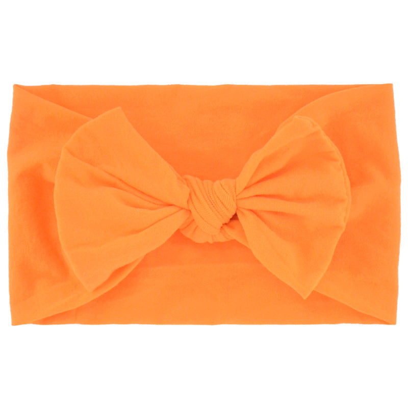 Super Stretchy Soft Knot Headbands With Hair Bows Head Wrap Hair Accessories For Newborn Baby Girls Infant Toddlers Kids