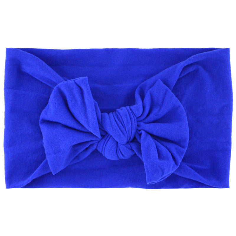 Super Stretchy Soft Knot Headbands With Hair Bows Head Wrap Hair Accessories For Newborn Baby Girls Infant Toddlers Kids