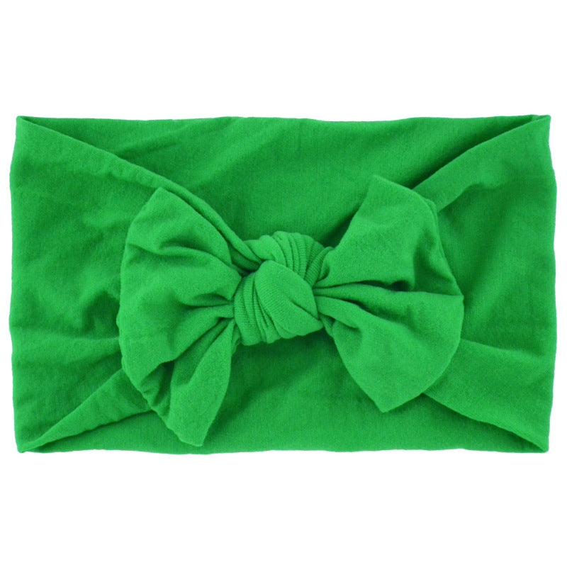 Super Stretchy Soft Knot Headbands With Hair Bows Head Wrap Hair Accessories For Newborn Baby Girls Infant Toddlers Kids