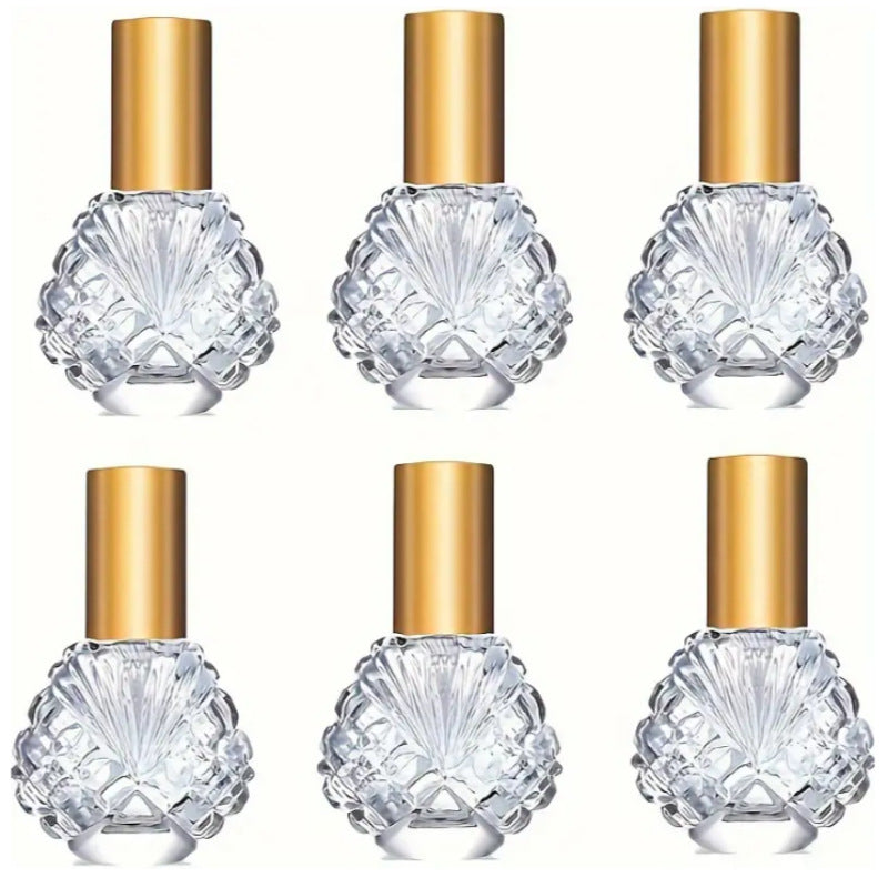 Glass Perfume Bottle With Screw Cap Perfume Refill Bottle