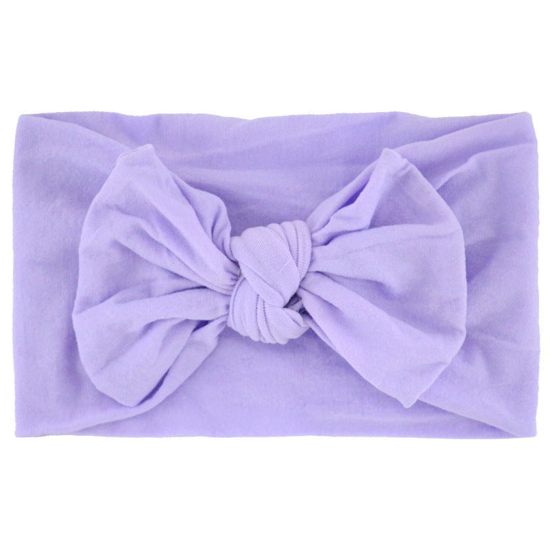 Super Stretchy Soft Knot Headbands With Hair Bows Head Wrap Hair Accessories For Newborn Baby Girls Infant Toddlers Kids
