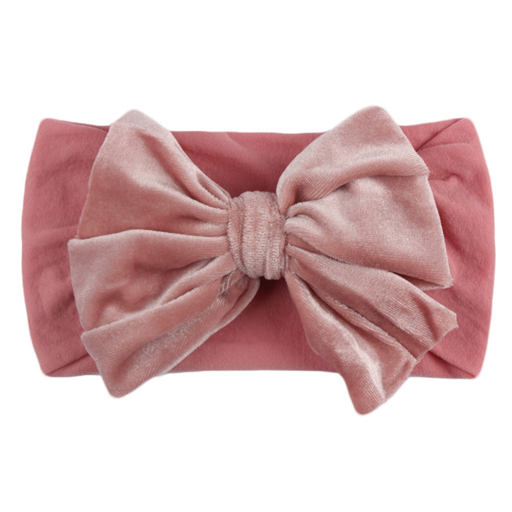 Super Stretchy Soft Knot Headbands With Hair Bows Head Wrap Hair Accessories For Newborn Baby Girls Infant Toddlers Kids