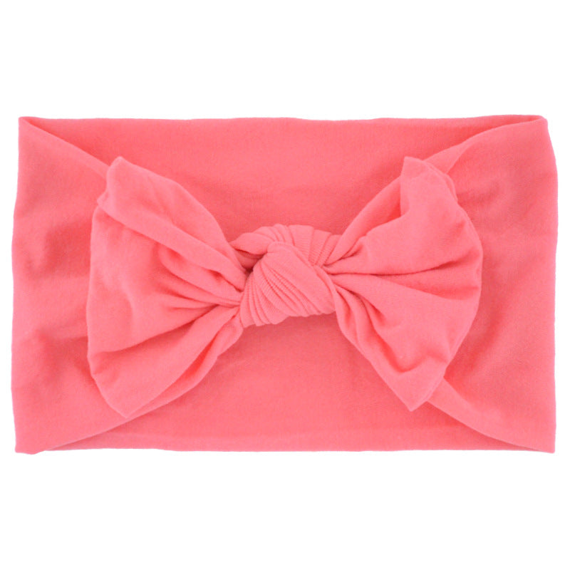 Super Stretchy Soft Knot Headbands With Hair Bows Head Wrap Hair Accessories For Newborn Baby Girls Infant Toddlers Kids