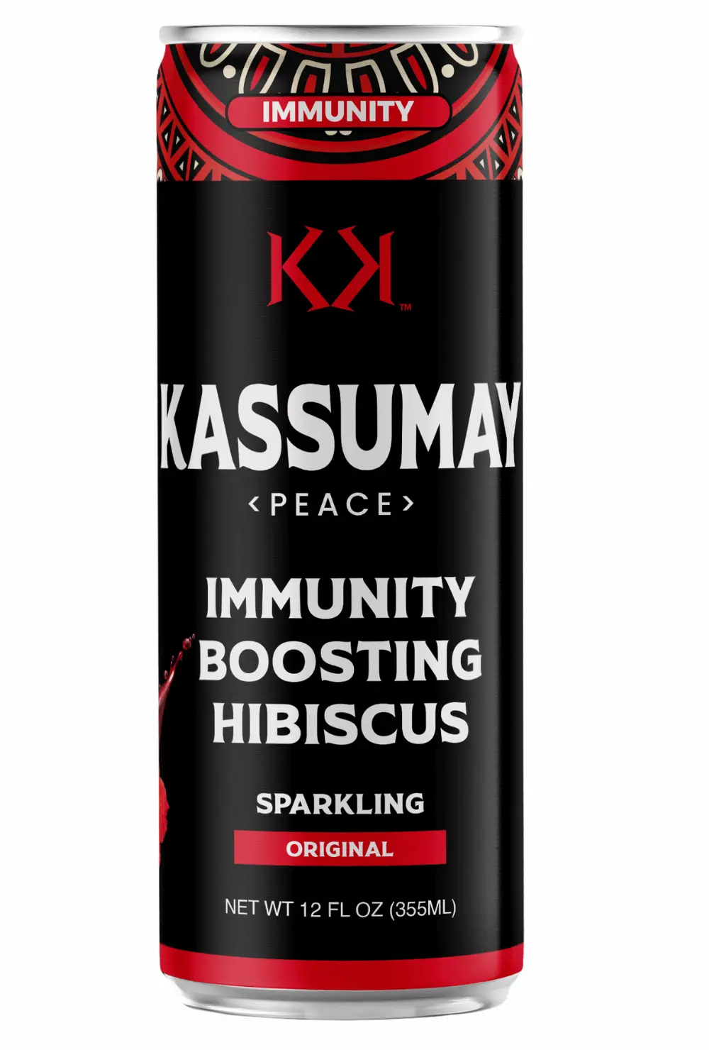 12-Pack Immunity Boosting Natural Healthy Plant-Based Hibiscus Beverages