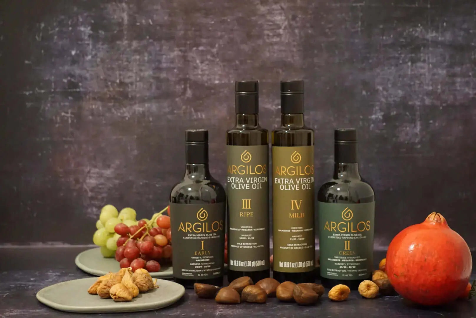 Argilos Greek Extra Virgin Olive Oil Ultimate Bundle