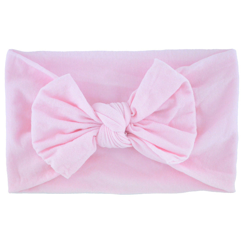 Super Stretchy Soft Knot Headbands With Hair Bows Head Wrap Hair Accessories For Newborn Baby Girls Infant Toddlers Kids