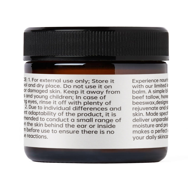 Tunmate Beef Tallow 56.7g Face Cream Lasting Moisturizing Soothing Facial Skin Firming Increase Facial Elasticity Nourishing Smooth Skin Care